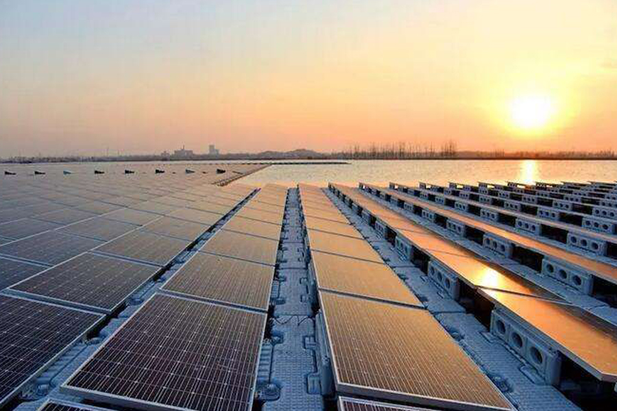 Projeto Híbrido Solar-Pesca do Lago Baoying Sheyang (Jiangsu)