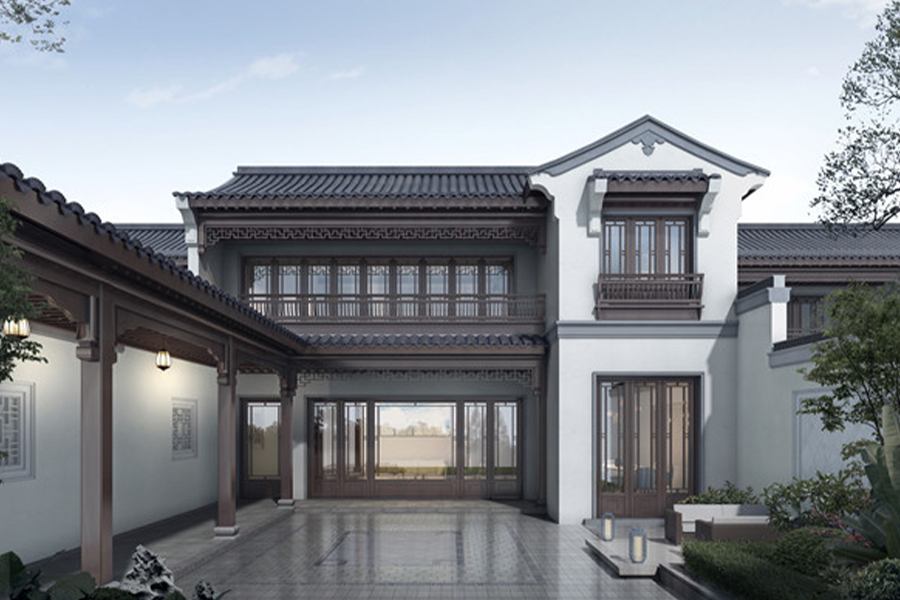 Mansão Xuancheng Muxihe – Projeto de aplicação de janelas e portas